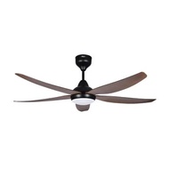 FIERO 56" 5-BLADE CEILING FAN MIYA LED WALNUT