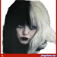 Cruella Cosplay Kids Adult Costume Shirt Coat Pants Outfit Halloween Carnival