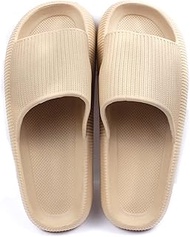 CXBDG Women Thick Platform Slippers Summer Beach Soft Sole Slide Sandals Leisure Men Ladies Indoor B