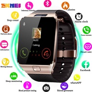 DZ09 Men Smart Watch Full Touch Screen Sport Fitness Watch Waterproof Bluetooth-compatible For Android Ios Smartwatch