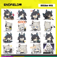 Arknights Endfield Sticker - Operator Sticker