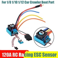 RC Racing ESC 120A Sensor Big Current Speed Controller RC Car Accessories for 1/8 1/10 1/12 Car Craw