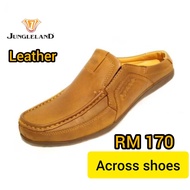 💯 Original  JUNGLELAND  Leather JGLC-8013- Camel Men Shoe across shoes