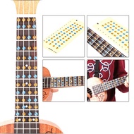 Ukulele Fretboard Scale Sticker Fingerboard Note Label Fret Stickers