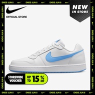 Nike Mens Ebernon Low Shoes - White