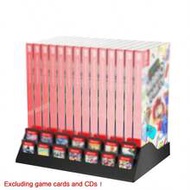 Multi Functional Game Card Storage Rack Compatible With N-Switch/Switch 2 Game Cards&Disks, N-Switch