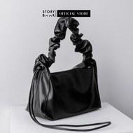 DUFFY BAG - Storybook fashion handbag - Women's leather crossbody BAG