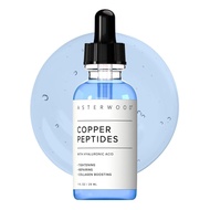 Asterwood Copper Peptide Facial Serum-Contains GHK-Cu Peptide Hyaluronic Acid-Anti-Aging Facial Seru