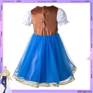 Kids Cowgirl Dress Cowboy Costumes For Girl Princess Dresses Western Style Cowgirl Dress + Scarf + H