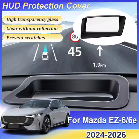 For Mazda EZ-6 Accessorie J90A 6e 2024 2025 2026 HUD Head Up Display Protective Cover Reflective Pro