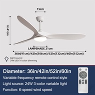 YYD 36/42/52/60 inches energy-saving ceiling fan ABS high-temperature resistant fan blades Six speed