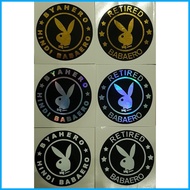 ➵ ▗ ▫ RETIRED BABAERO. AWIT, BYAHERO HINDI BABAERO STICKER DECALS WATERPROOF