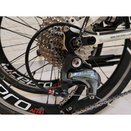 Dahon Speed D7 Chromoly 4130 frame with 20" 406 litepro loud hub wheelset