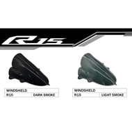 YAMAHA R15 V3 BUBBLE WINDSHIELD