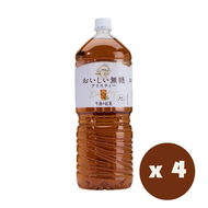 [日本直送] 午後紅茶無糖膠樽裝2公升 x 4