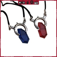 STA Trendy Dmc Easter  5 Dante Pendant Necklace Red Blue Gem Cosplay Necklaces