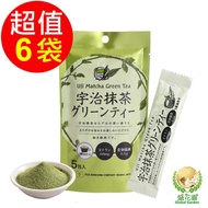 【盛花園】日本不二食品-宇治抹茶粉末（6袋/組）_廠商直送