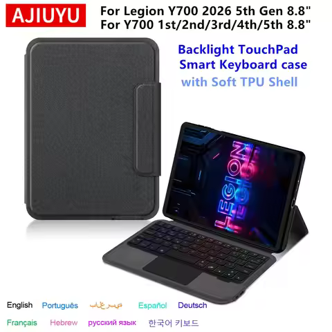 Magic Keyboard for Lenovo LEGION Y700 2026 TB323FU 8.8" Case Funda For Legion Y700 Gen 5 4 3 2 1 8.8