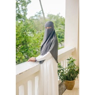Niqab Aritachi (Box Curve) - Grey