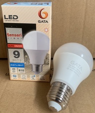 หลอดไฟ LED Sensori 9W Daylight ขั้ว E27 (หลอดสวิตซ์แสงอาทิตย์) GATA