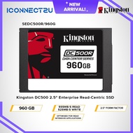 Kingston 960GB DC500 2.5" 3D TLC Enterprise 6Gbps SATA SSD - SEDC500R/960G
