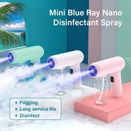♂Mini Blue Ray Nano Disinfectant Spray Gun 300ML Handheld Wireless USB Rechargeable Atomizer Sanitizer Fogging Machine✭