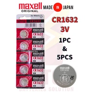 [Wholesale Price] Original Maxell CR1220 CR1616 CR1620 CR1632 Made in Japan 3V Lithium Button Cell B