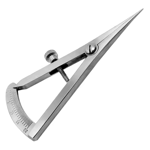 Castroviejo Caliper with Double Scales Double Eyelid Measuring Tool Beauty 3.25"