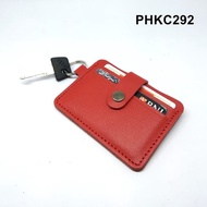 MERAH Car and motorbike key wallet STNK SIM e-tol e-money red PHKC292