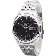 SEIKO 5 SNKL23J1P BLACK DIAL STAINLESS STEEL MEN'S WATCH