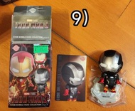 Cosbi Iron Man 3 & Endgame Bobble-Head Figures