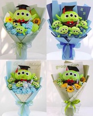 Toy Story 大熱三眼仔花束 💐 三眼仔畢業花束