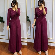 Fth-56 Fth-56 Women's Culottes Suit Set Women's Clothing One Set Rayon Twill Premium Women's Clothin