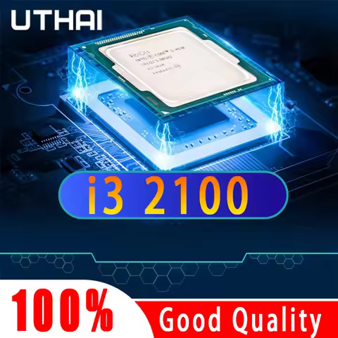 Used Disassembly For Intel Core i3 2100 CPU Dual-core 3.1GHz 3MB Cache LGA1155 I3 2100 Processor