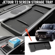 Jetour T2 Screen Storage Tray Car Accessories Jetour T2