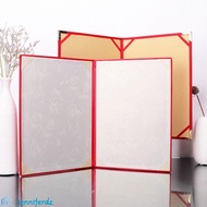 JENNIFERDZ A3 A4 Art Paper Hardcover, High-end Poetry Reading File Paper Page Folder, Simple Hosted 
