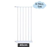 SKIDA EXT45H X-Tall Extension 45cm [White, Height 1m] Baby Safety Gate Extension Connection Type XY0