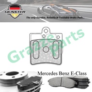 Münster Disc Brake Pad Rear for Mercedes Benz E-Class W210 E200 2.0 1995-2000 M111.942 E230 2.3 1995