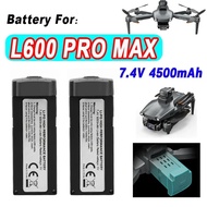 7.4v 4500mah L600 Pro Max Drone Battery  Spare Parts Propellers Accessories L600 PRO MAX Battery