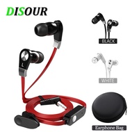 PI DISOUR JM02 Inear Wired Earphone Multicolor Headset Hifi Earbuds