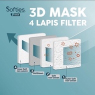 Masker Softies 3D Surgical Kf94 20S
