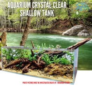 AQUARIUM Fish Tank Crystal Clear Tank Shallow Tank 30CM/ 36CM/ 40CM/ 45CM/ 50CM/ 60CM