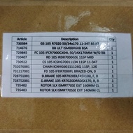 Groupset 105 disc brake 7020 ORIGINAL with box