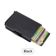 Credit Card Holder with RFID BlockingPop Up Leather Money Clip Wallet for MenDouble Card Case Credit