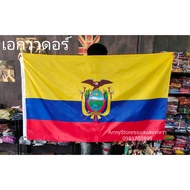 Ecuador Flag 4 Size Thai Shop Can Issue Cash Bills