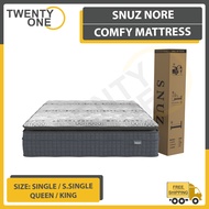 SNUZ NORE Latex Pocketed Spring Mattress 13 Inch (Single 3Ft / Super Single 3.5Ft / Queen 5Ft / King 6Ft)