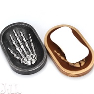 [J1N0014] Skull Palm Three-Dimensional Shape Soap Dish Holder Retro Vampire Castle Series Home Merch