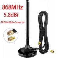 5.8dBi 868MHZ LoRa Antenna For Helium Hotspot Ne Bobcat 300 Miner Replacement Antenna With RP-SMA Male Connector