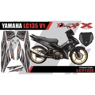 LC135 V1 COVERSET BODY STICKER CUSTOM
