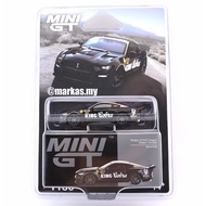 (STANDARD/BLISTER) MINI GT 1/64 #1130 SHELBY GT500 DRAGON SNAKE CONCEPT BLACK/GOLD
